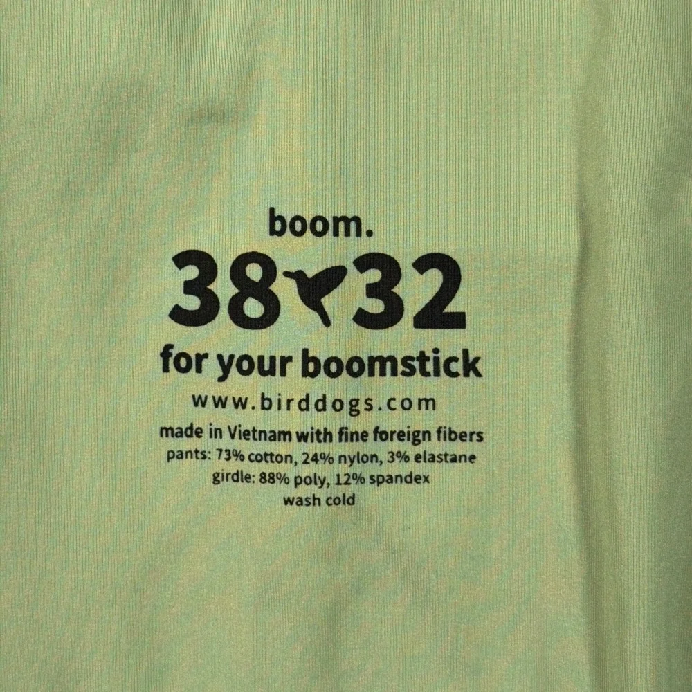 Birddogs Pants Mens 38x32 Gray Chino Pants Built In Liner Stretch Boomstick